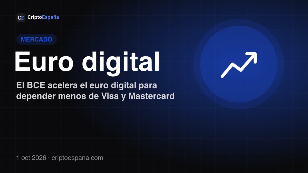 El BCE acelera el euro digital para depender menos de Visa y Mastercard